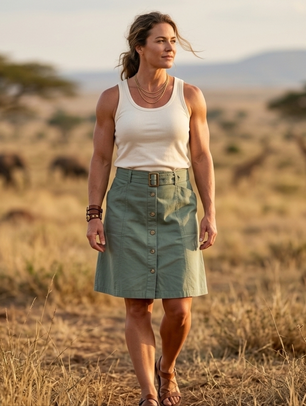 Northern Reflections Safari Skirt